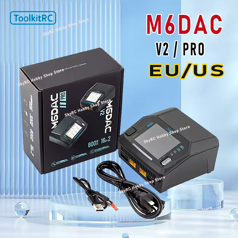 ToolkitRC M6DAC V2/Pro Dual Ch - Toolkitrc M6Dac Smart Charger recension och pris