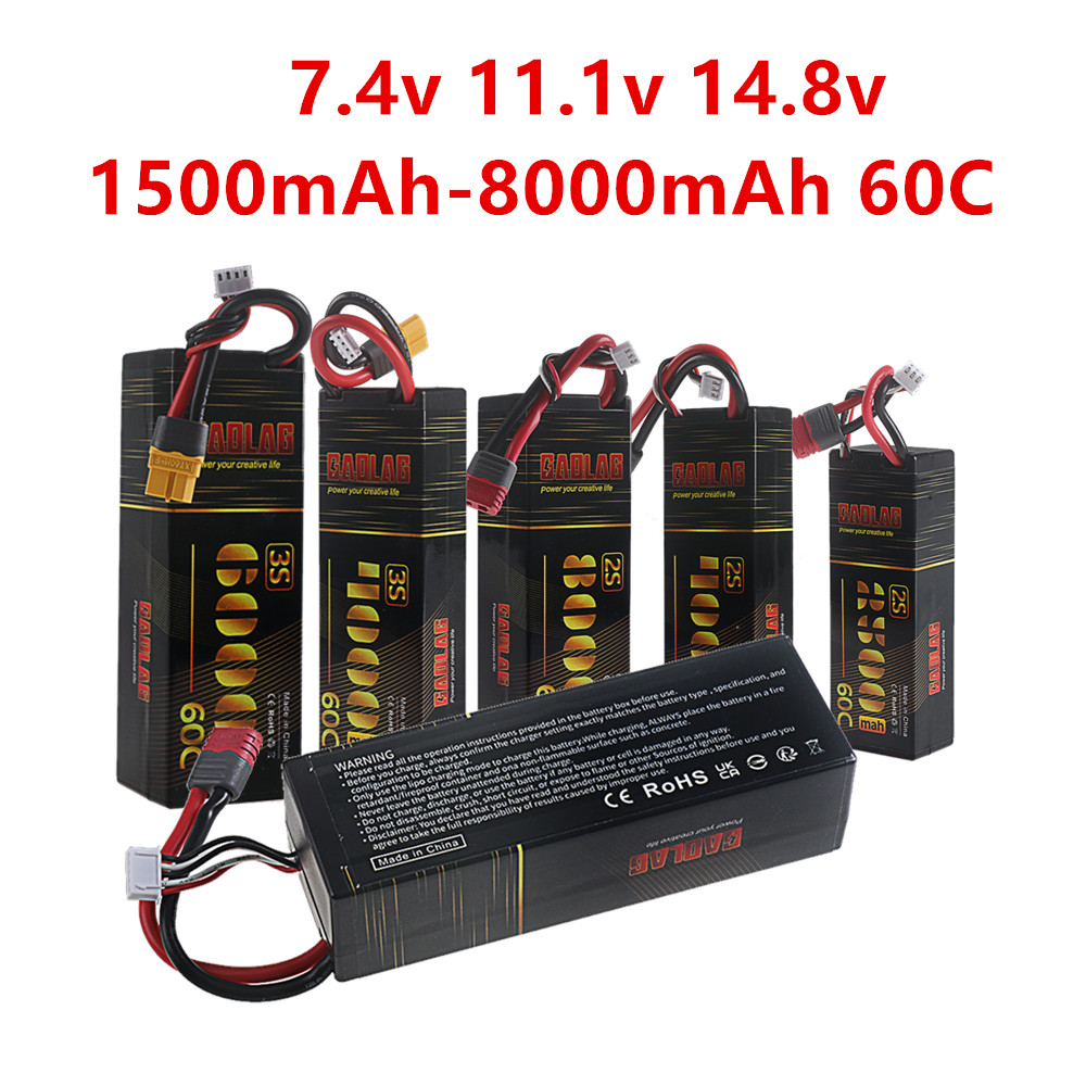 2S 3S 4S Lipo Battery 2500mah  - 4S Lipo Battery 14.8V 6000Mah recension och pris