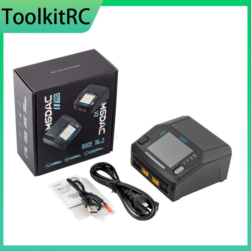 ToolkitRC M6DAC V2 M6DAC Pro D - Toolkitrc M6Dac Smart Charger recension och pris