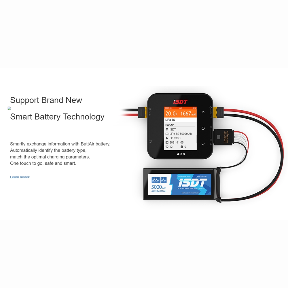 New ISDT Air8 Lipo power Balan - Isdt Air8 8S Lipo Charger recension och pris