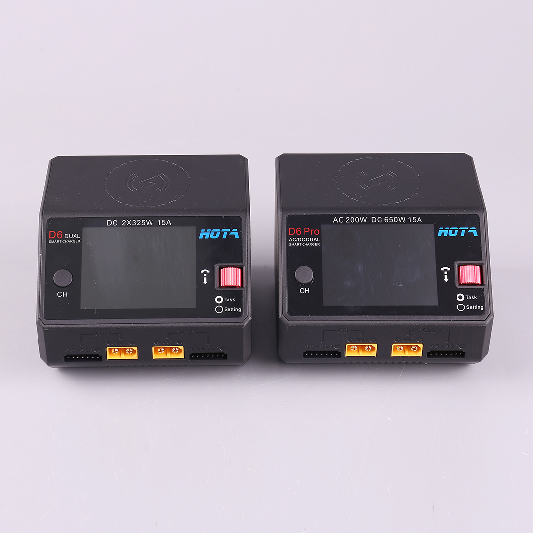 HOTA D6 Pro AC 200W DC 650W 15 - Hota D6 Pro Dual Lipo Charger recension och pris