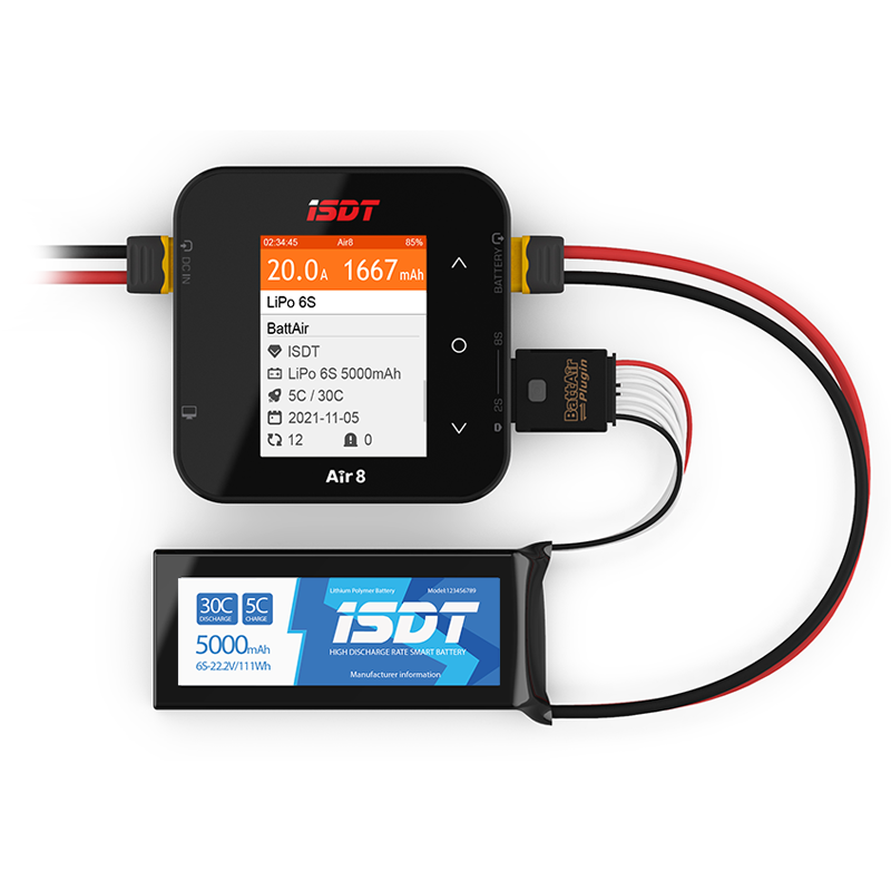 ISDT Air 8 Smart Charger Suppo - Isdt Air8 8S Lipo Charger recension och pris