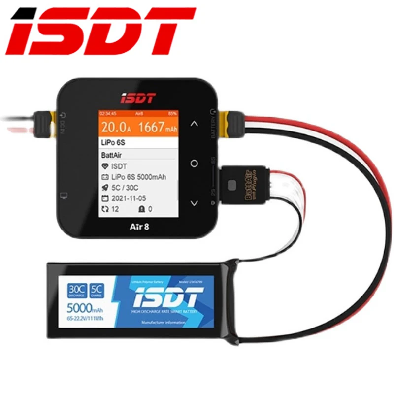 AeroPartsISDT Air8 500W 20A DC - Isdt Air8 8S Lipo Charger recension och pris