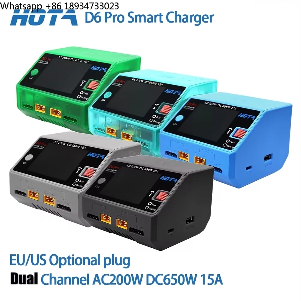 HOTA D6 Pro Smart Charger Dual - Hota D6 Pro Dual Lipo Charger recension och pris