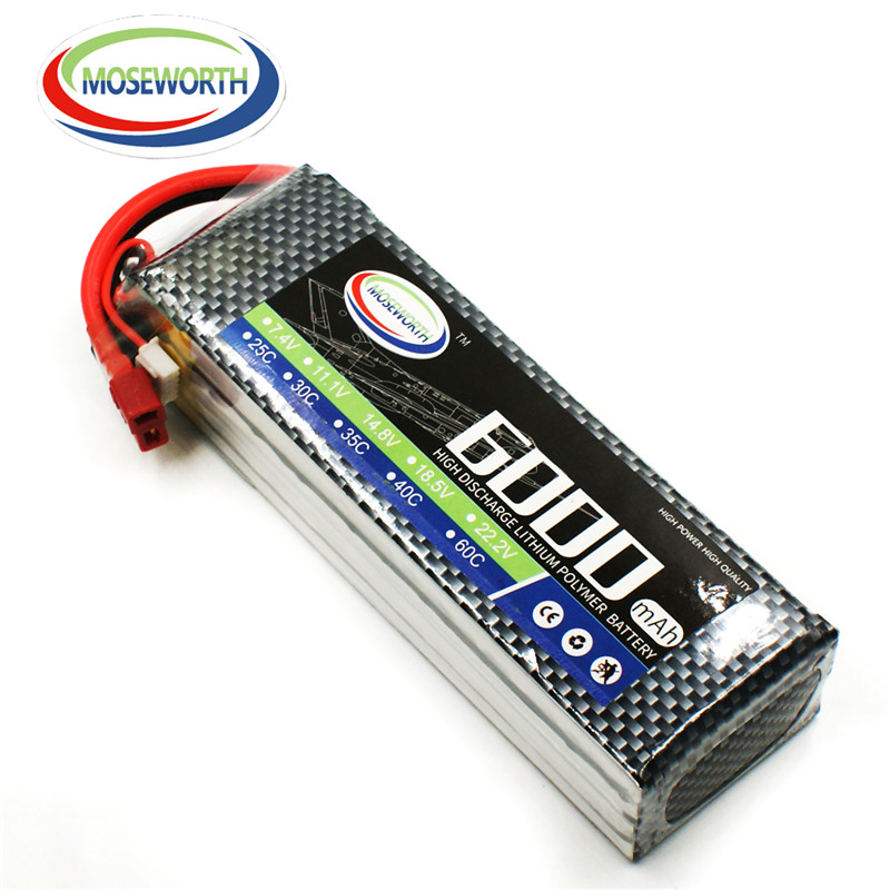 4S 14.8V 6000mAh RC Toy Lipo B - 4S Lipo Battery 14.8V 6000Mah recension och pris