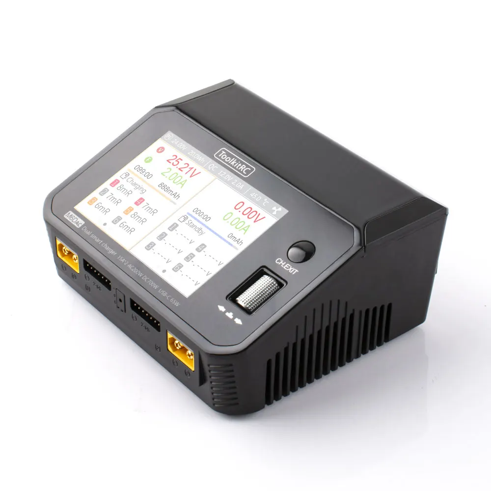 ToolkitRC M6DAC AC 200W DC 700 - Toolkitrc M6Dac Smart Charger recension och pris