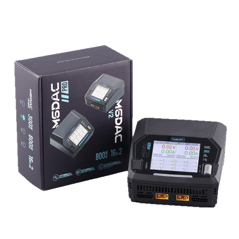 ToolkitRC M6DAC Pro Dual-Chann - Toolkitrc M6Dac Smart Charger recension och pris