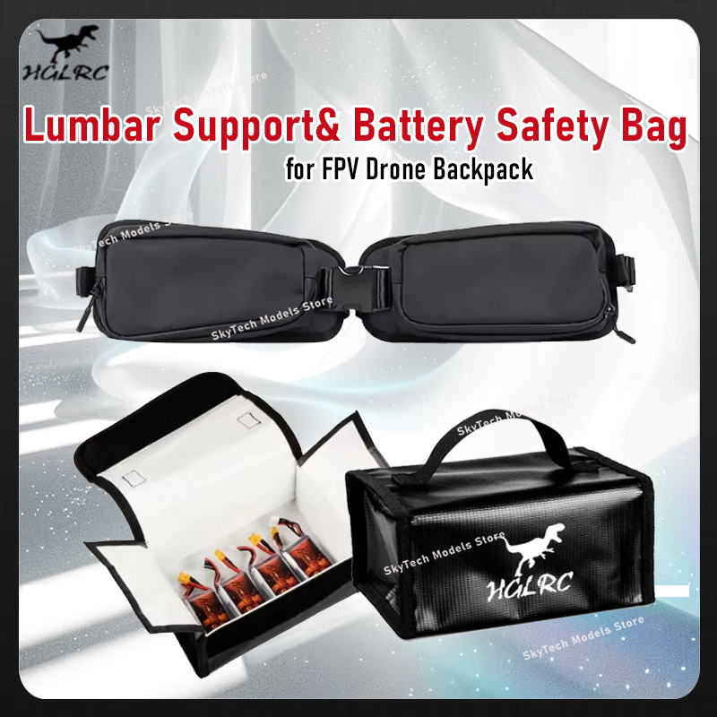 HGLRC ergonomic lumbar cushion - Lipo Battery Fireproof Safety Charge Box recension och pris