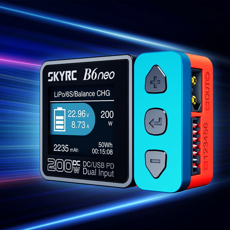 SkyRC B6 Neo Smart Charger DC  - Skyrc B6 Neo Smart Charger recension och pris