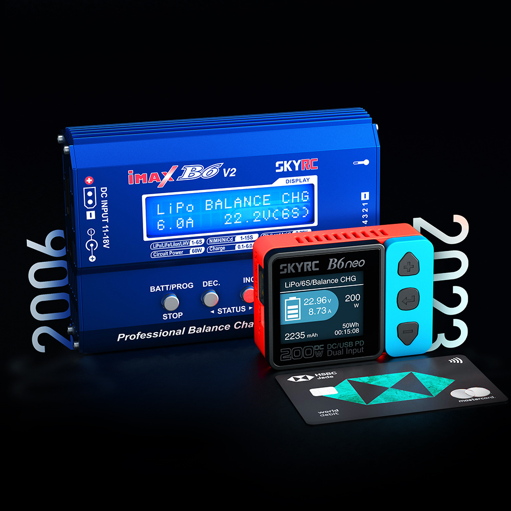 SkyRC B6 Neo Smart Charger DC  - Skyrc B6 Neo Smart Charger recension och pris