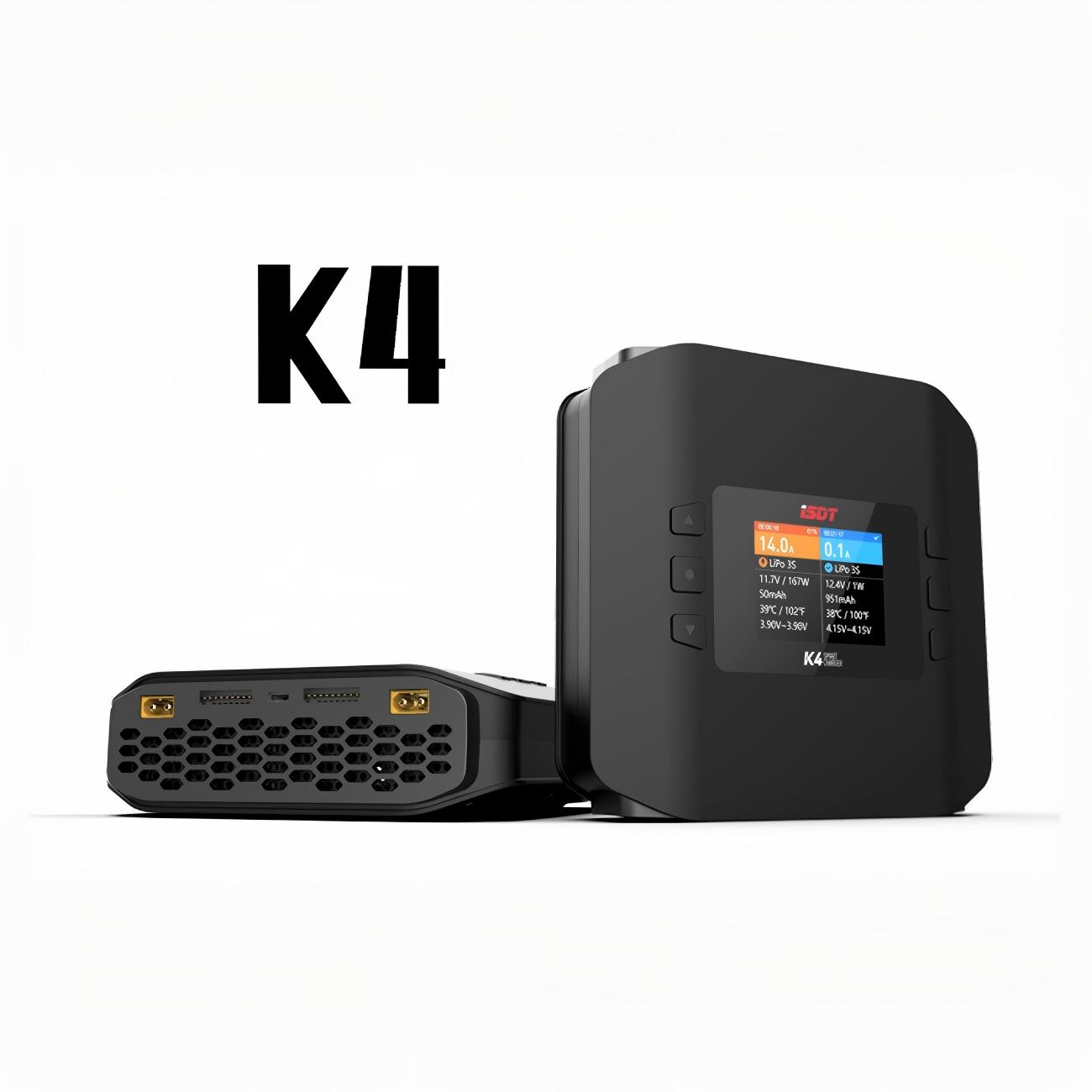 Original ISDT K4 Dual Channel  - Isdt K4 Dual Lipo Charger recension och pris