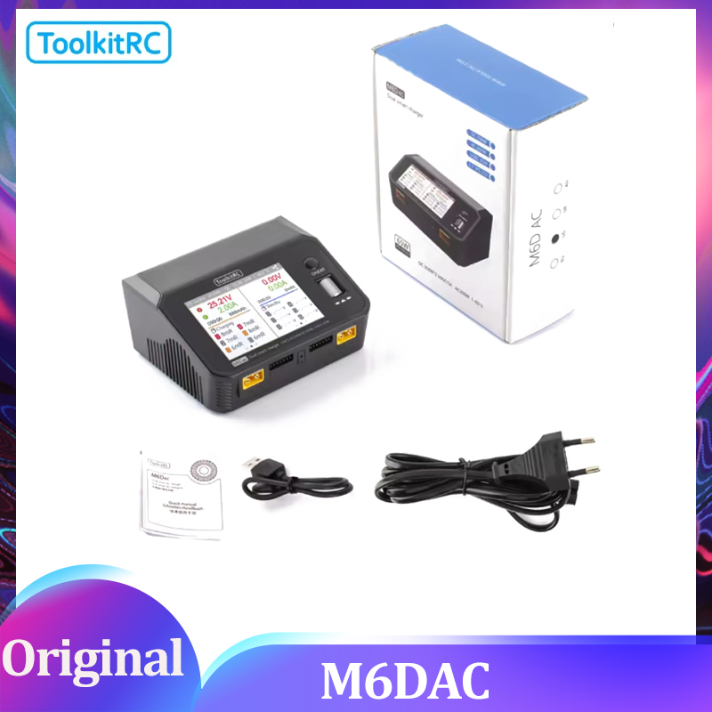 ToolkitRC M6DAC Dual Channel S - Toolkitrc M6Dac Smart Charger recension och pris