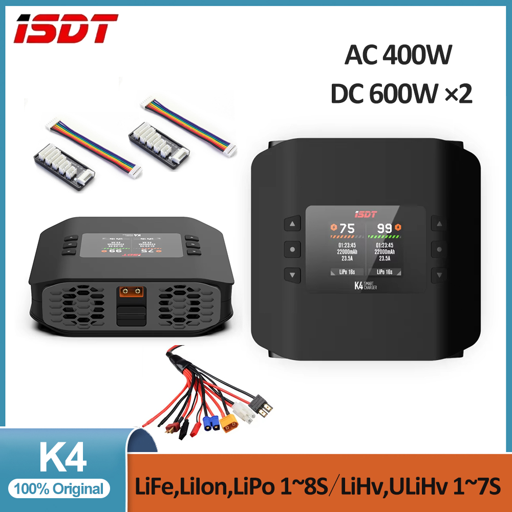 ISDT K4 1~8S Lithium Battery S - Isdt K4 Dual Lipo Charger recension och pris