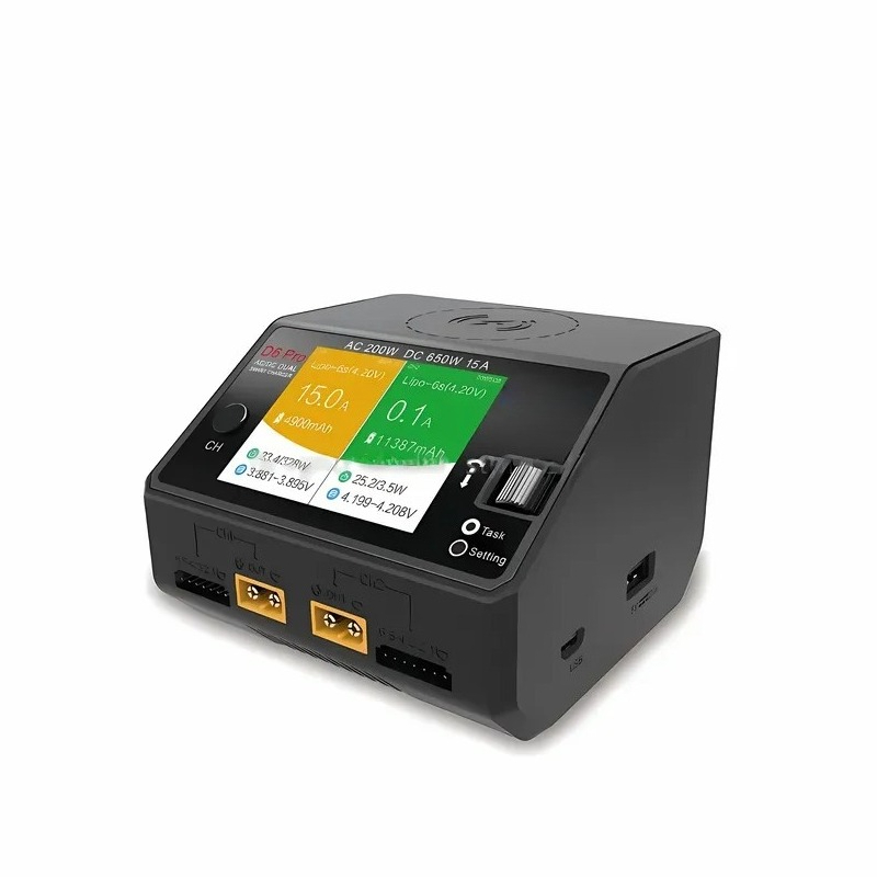 Hot Sale D6 Pro Smart Plug-In  - Hota D6 Pro Dual Lipo Charger recension och pris